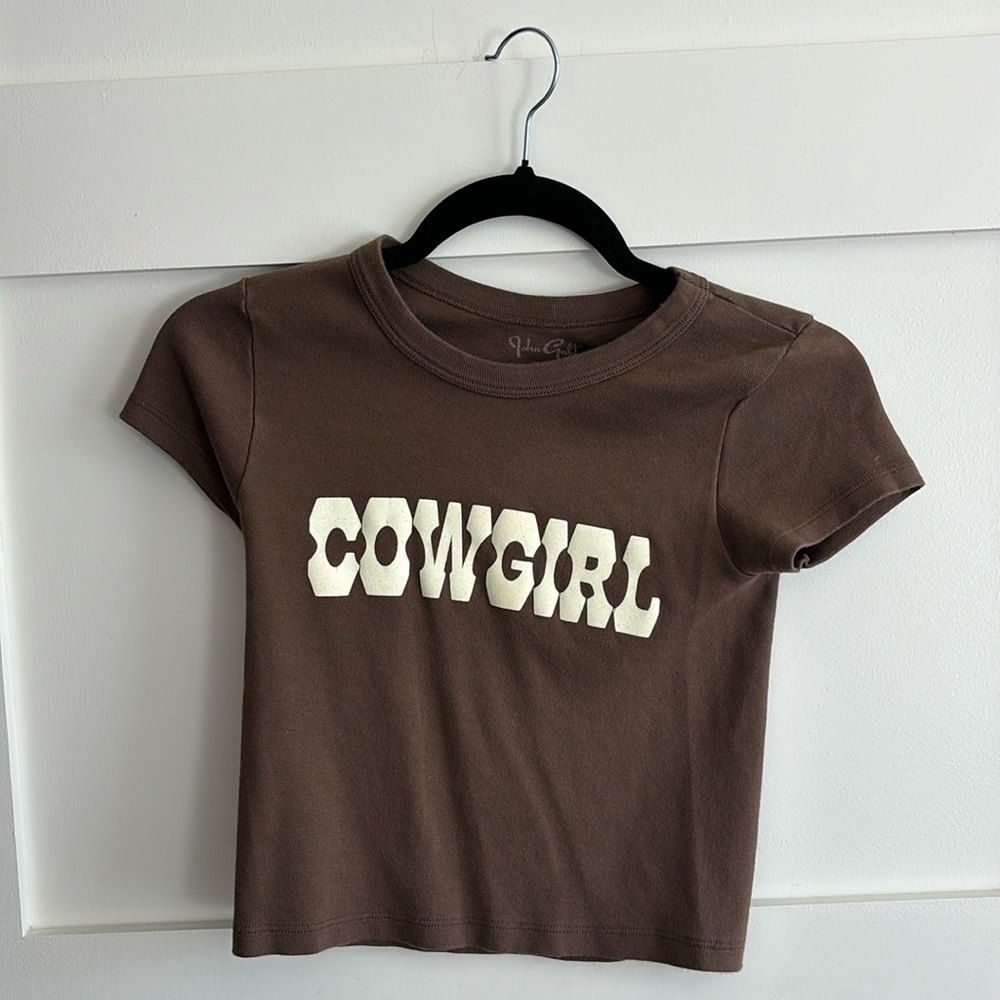 Cowgirl baby tee